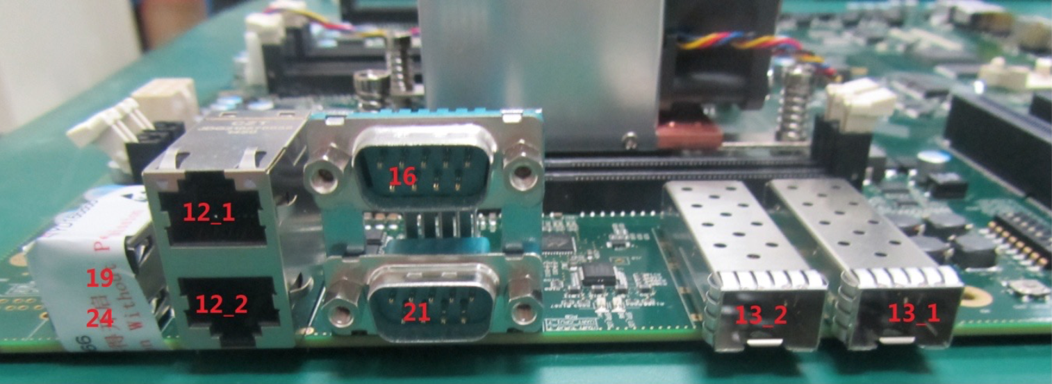 D02 Board rear panel