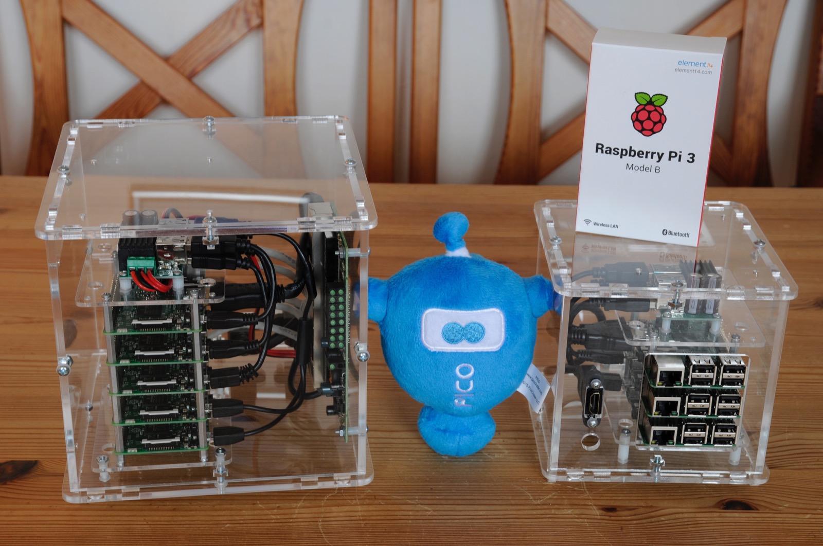 PicoCluster 3- and 5-node